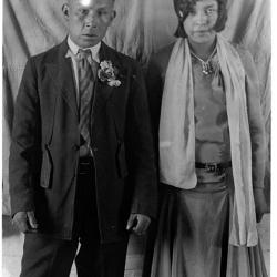 Photographs people at Batchewana and Michipicoten Harbour