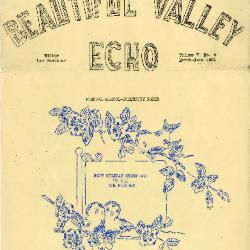 Beautiful valley echo