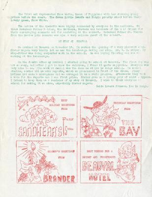 Beautiful valley echo