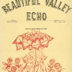 Beautiful valley echo