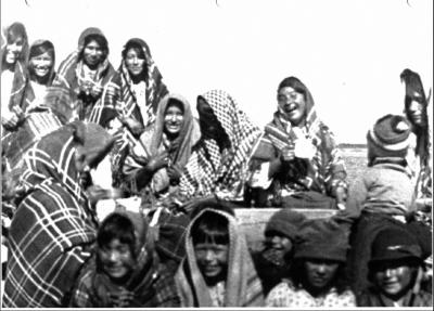 Photograph of girls outside