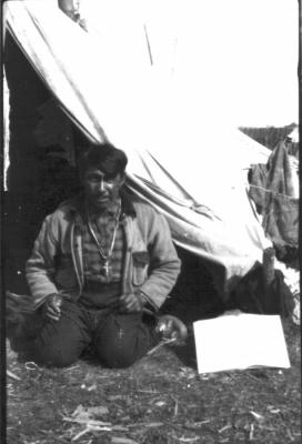 Photograph of a man outside