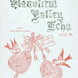 Beautiful valley echo