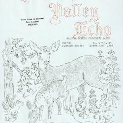 Beautiful valley echo