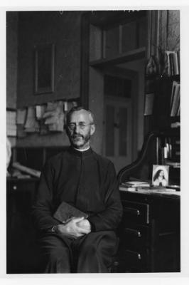 Photograph of Father Charles Belanger