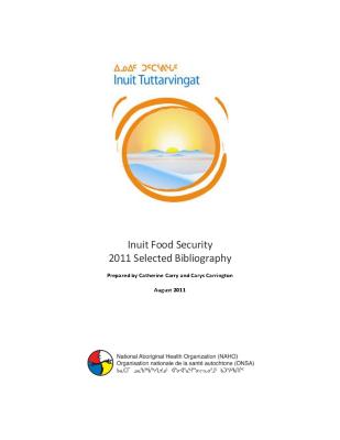 Inuit food security selected bibliography