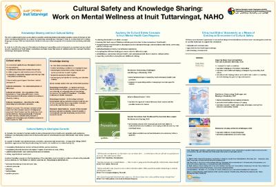Cultural safety and knowledge sharing : work on mental wellness at Inuit Tuttarvingat