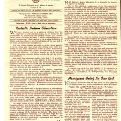 Indian missionary record