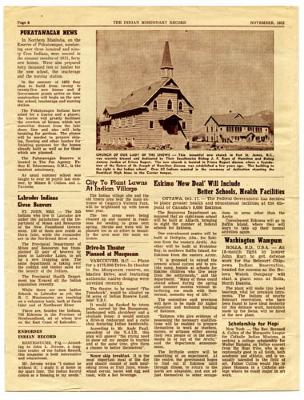 Indian missionary record