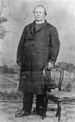 Photograph of Fr. John B. Proulx the first priest at Wikwemikong