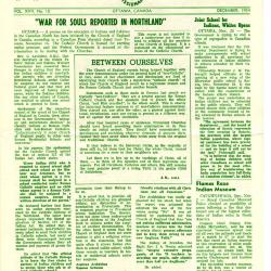 Indian missionary record