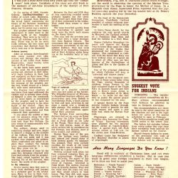 Indian missionary record