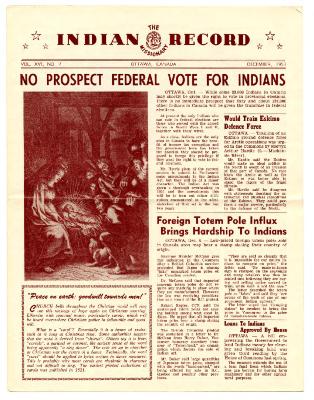 Indian missionary record