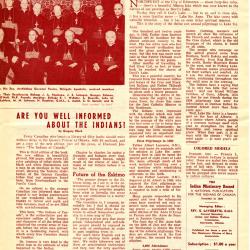 Indian missionary record