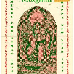 Indian missionary record