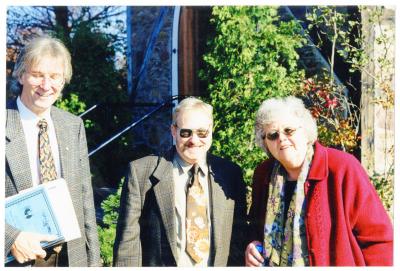 Photographs of Ingle memorial service