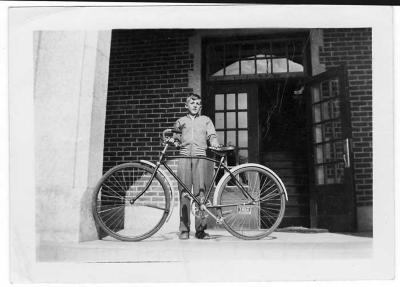 Photograph of Orval Osborne at the Brandon Indian Residential School