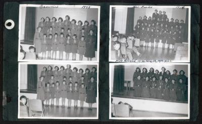 Photographs of grounds and staff