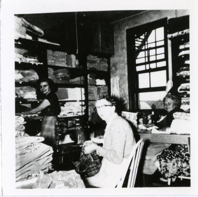 Photographs of guides,brownies and scouts groups