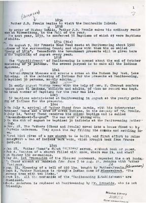 Wikemikong summary diaries