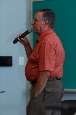 Photographs of attendees at opening ceremonies