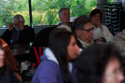 Photographs of the Children of Shingwauk Alumni Association hall of fame workshop