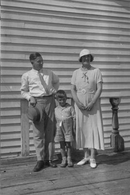 Photograph of passengers