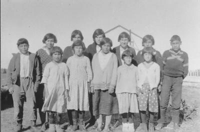 Photograph of older children