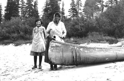 Photograph of Janie Matches and Maggie Kapisco