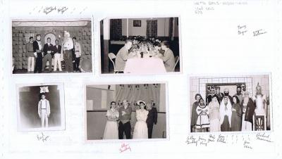 Photographs of plays and student activites