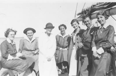 Photograph of new school staff