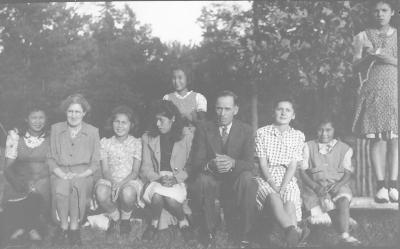 Photograph at Moose Factory Residential School
