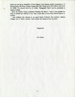 Articles and textual records collected by Don Sands (part 2 of 19)