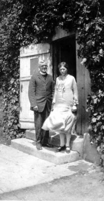 Photograph of Rev. B. P. Fuller and Miss Benna Fuller