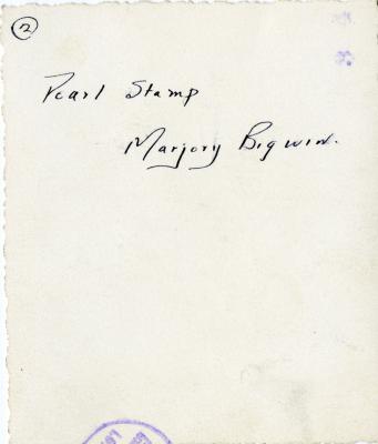 Photographs of students and staff at Mount Elgin