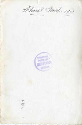 Photographs of the chalk talk and a choral group