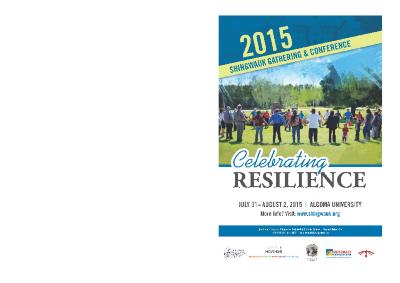 Shingwauk 2015 gathering program