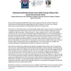 Art exhibition press release