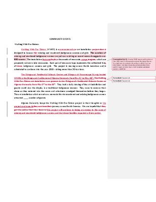 Community event handout draft