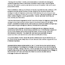 Walking With Our Sisters press releases