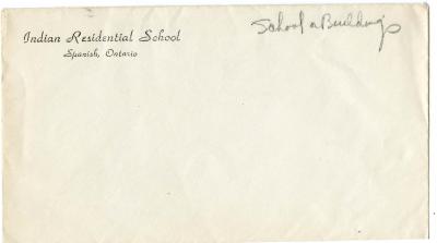 Spanish Residential school staff, students and building negatives