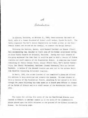 History of Elkhorn Indian Residential School (part 1 of 2)