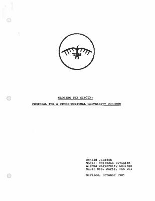 Closing the circle: proposal for a cross-cultural university college