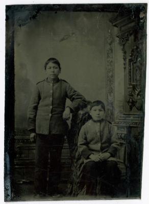 Photographs of Shingwauk students