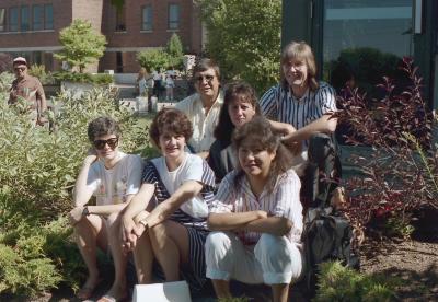 Negatives of group photos