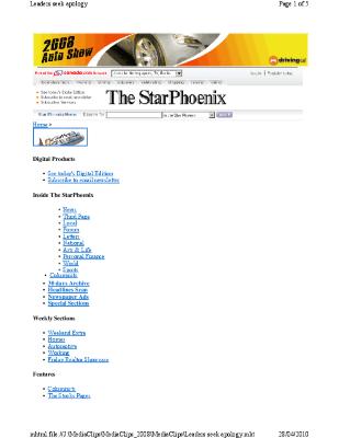 Leaders seek apology