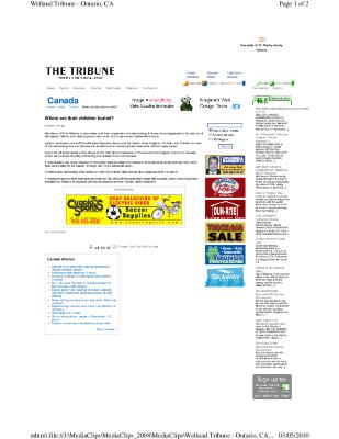 Where are their children buried