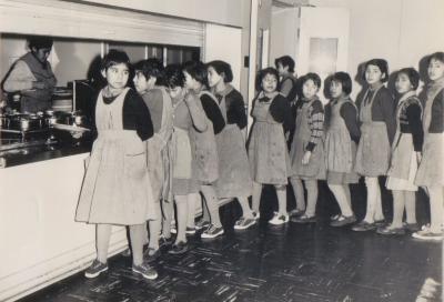 Photographs of students at the Bishop Horden Indian Residential School